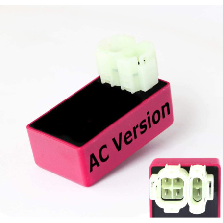 Area1 Unité d'allumage CDI de tuning ouvert AC sans bridage pour moteur 125/150 cc GY6 Chine 4 temps BT125T, compatible avec REX