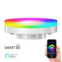 ledscom.de 4 ampoules GX53 LED RGB, blanc chaud - blanc froid (2900-6100 K), 6,6 W, 670lm, 107°, smart home, wifi, Alexa, mate