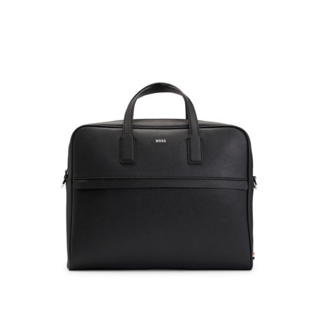 BOSS Hommes Zair S doc case Porte-documents structuré avec logo imprimé en transfert