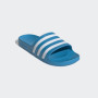 adidas Mixte Adilette Aqua Slides, Solar Blue / Cloud White / Solar Blue, 38 EU