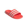 adidas Mixte Adilette Aqua Slides, Solar Red / Cloud White / Solar Red, 39 EU