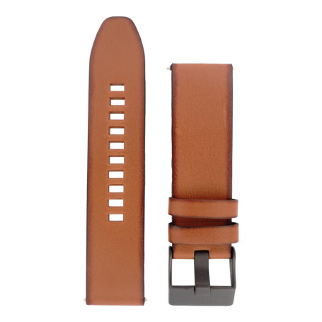 Diesel Montres pour Hommes 24mm, Cuir Beige, Bande de Rechange Originale pour DZ1764