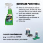 SONAX Nettoyant pour vitres (500 ml) élimine saleté parfaitement et sans laisser de traces sur toutes les vitres intérieures et 