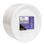 Idena 50160 - Assiette de fête Blanc, 200 pièces,⌀ 23 cm, Certifié FSC, Assiette en Carton 100% compostable, pour Les fêtes, bar