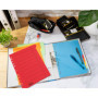Idena 90267 - Intercalaire en carton pour documents DIN A4, 22,5 x 30 cm, 30 intercalaires pleine couleur en 10 couleurs, 150g/m