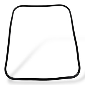 DL-pro Joint de porte complet à 4 crochets pour AEG Electrolux 357732201/3 3577322013 Joint de four Joint en caoutchouc Joint d'