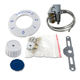 DL-pro Thermostat compatible avec les réfrigérateurs Liebherr 6151086 comme Ranco K59-H1300, remplace K59-L1287, convient égalem