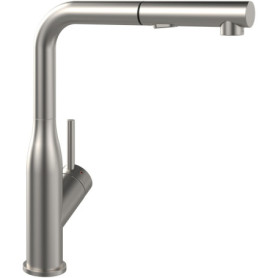 Robinetterie Villeroy & Boch Subway Style Shower, haute pression, robinet avec douchette extractible et fonction de commutation,