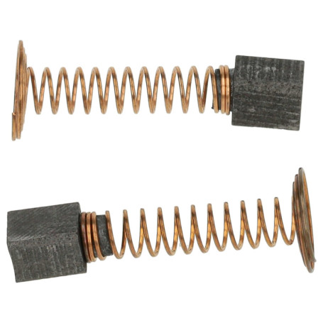 vhbw 2x Balais de charbon pour moteur 9,7 x 6 x 4,75mm compatible avec Dremel 4200 avec nº F 013 420 045, F 013 420 046 outil él