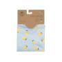 LÄSSIG Baby Set de bavoirs à manches longues (2 pcs.) à nouer Protection antichute/Long Sleeve Bib Happy Fruits Lemon