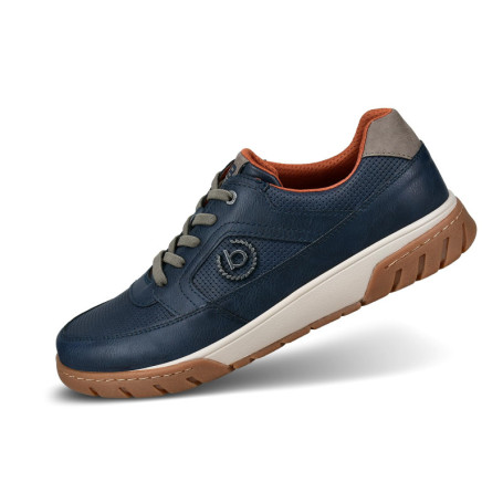 bugatti 342-adw03-Lacets pour Homme-Bleu Foncé-Taille Chaussures Basses à Lacets, 45 EU