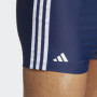 adidas Homme Classic 3-Stripes Swim Boxers, Team Navy Blue 2 / White, 9-10 Years