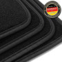 PETEX Lot de 3 Tapis de Sol de Voiture en Velours Pluto pour Renault Scenic E-Tech Electric à partir de 05/2024 - Noir