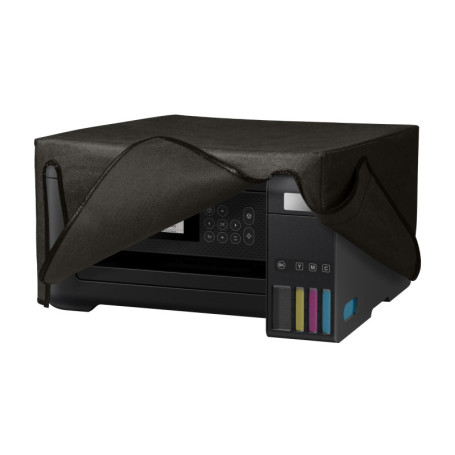 kwmobile Housse Compatible avec Epson EcoTank ET-2850 / EcoTank ET-2856 - Housse de Protection pour imprimante - Gris foncé