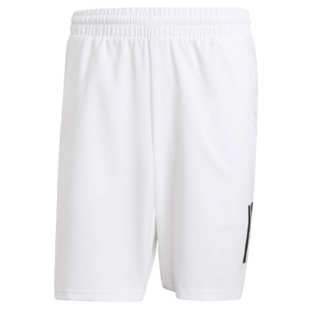 adidas Homme Club Tennis Climacool 3-Stripes Shorts, White, M 9 inch