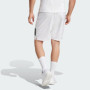 adidas Homme Club Tennis Climacool 3-Stripes Shorts, White, M 9 inch