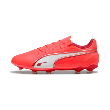 Chaussures de Football pour Adultes Puma King Match Fg/Ag Rouge