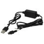 vhbw Câble USB de Chargement Compatible avec Sony DCR- DVD508, DVD602, DVD602E, DVD605, DVD605E, DVD610, DVD610E caméra, camésco