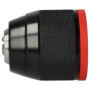vhbw Mandrin à serrage rapide compatible avec Metabo PowerMaxx SB Basic, SB 18 LT BL pour perceuse sans fil noir/rouge