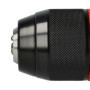 vhbw Mandrin à serrage rapide compatible avec Metabo PowerMaxx SB Basic, SB 18 LT BL pour perceuse sans fil noir/rouge