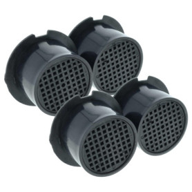 vhbw 4x Filtres compatible avec Liebherr WK 4177, WK 4127, WK 4176, WK 3206, WK 4126, WK 2976, WK 2977, WK 2927 réfrigérateur - 