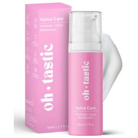 Crème Intime Femme Irritation Naturelle - Gel Vaginale contre la Sécheresse, Crème Apaisante Intime - Avec Acide Lactique et pH 