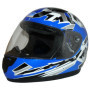 protectWEAR - Enfants Casque de moto bleue SA03 - XXS