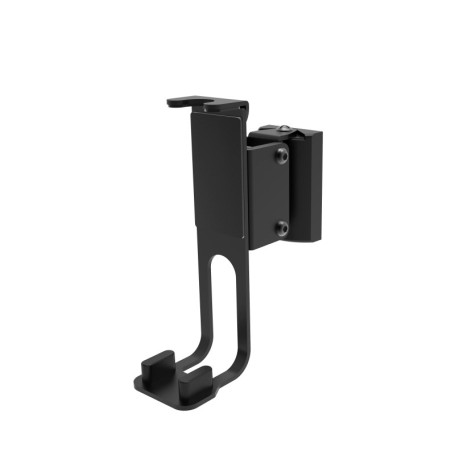 conecto Support Mural pour Haut-Parleur Compatible avec Sonos® One, Sonos® One SL, Sonos® Play:1, Charge maximale : 3 kg, Noir