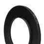 vhbw Bague d'adaptation de Filtre Step-Up de 49 mm vers 77 mm pour Objectif d'appareil Photo - Adaptateur, métal, Noir