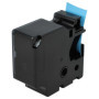 vhbw Ruban compatible avec Dymo LabelManager 400, 450D, 450, 500TS, 500, 300 imprimante d'étiquettes 7m x 24mm Noir sur Bleu