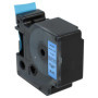vhbw Ruban compatible avec Dymo LabelManager 400, 450D, 450, 500TS, 500, 300 imprimante d'étiquettes 7m x 24mm Noir sur Bleu