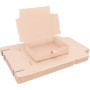verpacking Lot de 50 cartons d'expédition DHL - 350 x 250 x 80 mm - Marron (dimensions intérieures 346 x 240 x 76 mm) WP 45 DHL