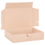 verpacking Lot de 50 cartons d'expédition DHL - 350 x 250 x 80 mm - Marron (dimensions intérieures 346 x 240 x 76 mm) WP 45 DHL