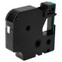 vhbw Ruban compatible avec Dymo Rhino 6000, 5000, 5200, 4200 imprimante d'étiquettes 7m x 12mm Noir sur Vert