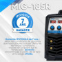 IPOTOOLS MIG-185R poste a souder MIG MAG - Poste à souder MIG avec 185A 230V IGBT, 4 en 1 Poste MIG Flux MMA électrodes, Poste d