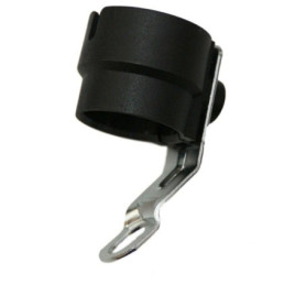 AL-KO 1222023 Support de connecteur d’origine 7 et 13 broches rotatif pour remorque, noir/rouge