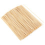 com-four® 500x brochettes shashlik en bambou - longues brochettes en bois pour brochettes de viande et de fruits - brochettes à 
