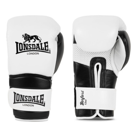 Gants de Boxe Lonsdale Barford en Cuir Blanc et Noir 128,03 €