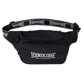 100% Hardcore Hip-Bag Essential Sac banane unisexe réglable, Noir , Taille unique, Sac banane