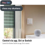 Eve Shutter Switch (Apple Home) - Contrôleur de volet intelligent avec programmes intégrés, ombrage adaptatif, contrôle via Siri