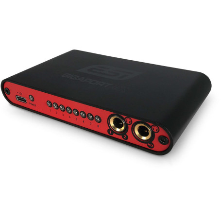 ESI GIGAPORT eX | Interface audio USB professionnelle 24 bits/192 kHz avec 8 sorties analogiques