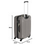 HAUPTSTADTKOFFER Lot de valises 65 cm 116 L Multicolore, Multicolore, 65 cm, Ensemble de Bagages