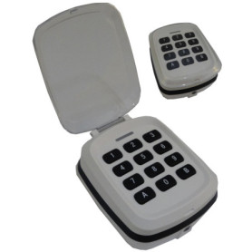 TK Star - Code numérique 433 - 868 MHz - Clavier sans fil - Serrure à serrure - Montage en saillie - Ouverture de porte de garag
