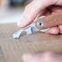 WUNDERKEY Multitool 3-en-1 - Outil de poche multifonctionnel avec ouvreur de colis, décapsuleur & coupe-corde - Add-On organisat