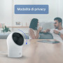 Chuango PT-300Q Caméra Surveillance Wi-FI Intérieur sans Fil - Détection Mouvements Domestique - Champ de Vision Panoramique, No