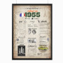 Retour en 1955 Affiche d'anniversaire | Cadeau 70e anniversaire | Idée cadeau anniversaire | | Décoration 70e anniversaire | 70e