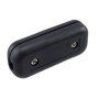 Interrupteur intermédiaire noir, 3 broches (2) Boîtier et contacts avec vis, 6 A, 250 V~, interrupteur intermédiaire avec bascul