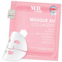 MB Cosmetics Masque au collagène – avec acide hyaluronique, niacinamides et probiotiques – masque visage hydratant en hydrogel p