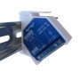 Lot de 2 adaptateurs pour rail DIN Shelly Plus/support de rail DIN (35 mm)