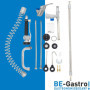 BE-GASTRO I Profi Premium Douchette de vaisselle professionnelle avec robinet, robinet industriel, douchette industriel, mitigeu